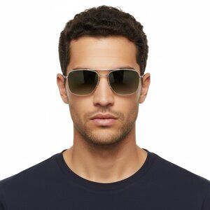 New Mr. Leight NOVARRO S Elm Navigator Sunglasses ML4024 PLT-VERA/ELM 55  Men  S